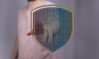 Siber tehditlere karşı dijital veri güvenlik kalkanı, gelecekçi teknoloji