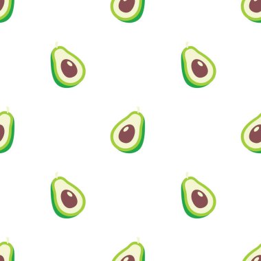 Avokado desenli geometrik dikişsiz. taze avokado deseni.
