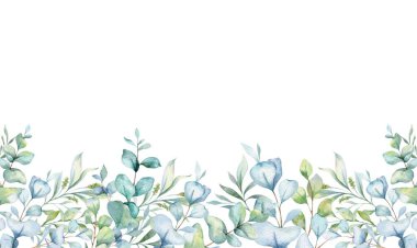 Tasarım için suluboya çiçek arkaplan vektörü.