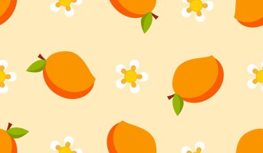 Mango meyveli, pürüzsüz bir şekil. Beyaz arka planda yaz tropikal meyveleri.