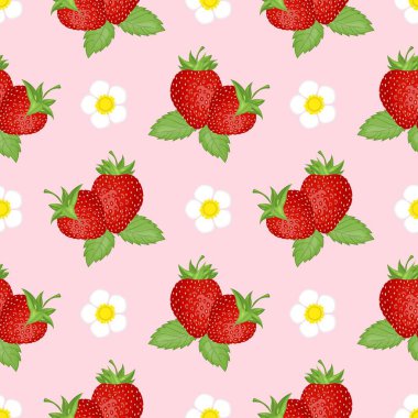 Tatlı çilekli kusursuz desen.. 