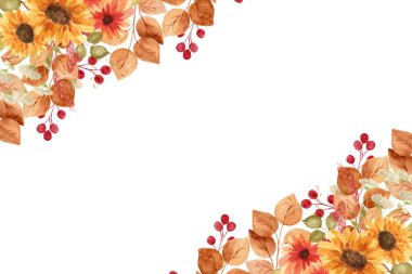 düğün, doğum günü, kart, arkaplan, davetiye, duvar kağıdı, çıkartma, dekorasyon için çiçek suluboya çerçevesi.