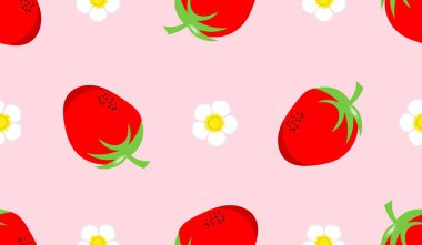 Tatlı çilekli kusursuz desen.. 