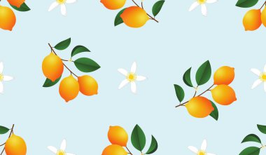 Tatlı limonlu kusursuz desen.