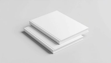 Stüdyo Arkaplanına Yığılmış Dergi Model