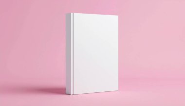 Temiz Stüdyo Arkaplanı Mavi Kitap Kapağı