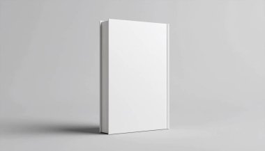 Temiz Stüdyo Arkaplanı Mavi Kitap Kapağı