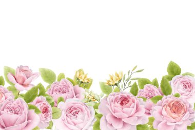 düğün, doğum günü, kart, arkaplan, davetiye, duvar kağıdı, çıkartma, dekorasyon için çiçek suluboya çerçevesi.