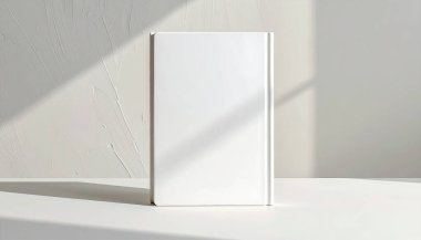 Temiz Yaşam Tarzı Arkaplanı olan ve Boşluğu Kopyalayan Asgari Not Defteri