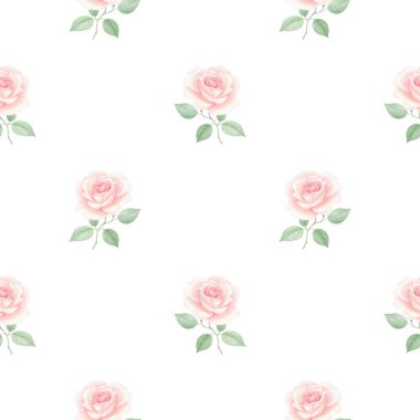 Çiçeksiz vektör desenli illüstrasyon çiçek arkaplanı