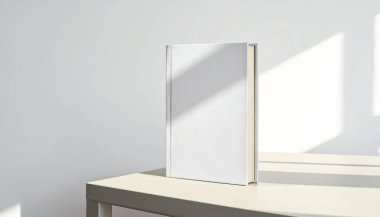 Hardcover Book Mockup Minimal Yayımcılık Kapağı Şablonu