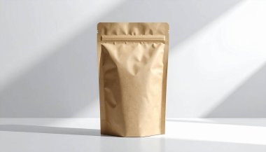 Ayağa kalk Kese Model Minimum Gıda Paketleme Şablonu