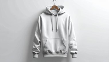 Kapüşonlu Taklit Sokak Giysileri Marka Şablonu