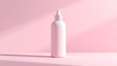 Pastel Skincare Şişe Model Video Temiz Güzellik Markası Sunumu 4K