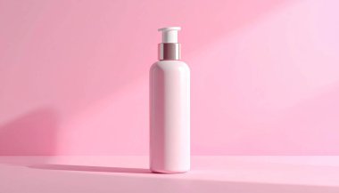 Pastel Skincare Şişe Model Video Temiz Güzellik Markası Sunumu 4K