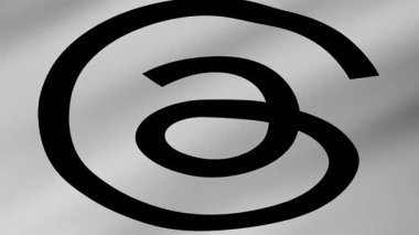 Bangalore 'da ipliklerin bayrak animasyonu sallanıyor. İplik sallama simgesi arkaplanı izole edildi. Tartışmalar sosyal medya platformunu twitlemek için bir yarışmadır. Konu Instagram' a ait bir uygulamadır.