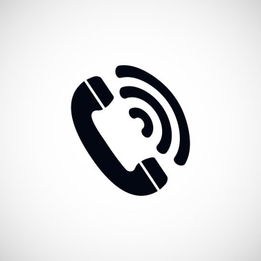 telefon alıcısı vektör simgesi