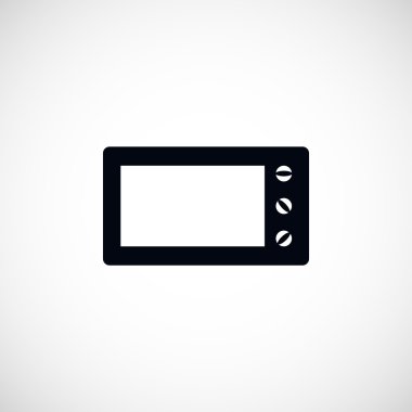 mikrodalga fırın vektör simgesi