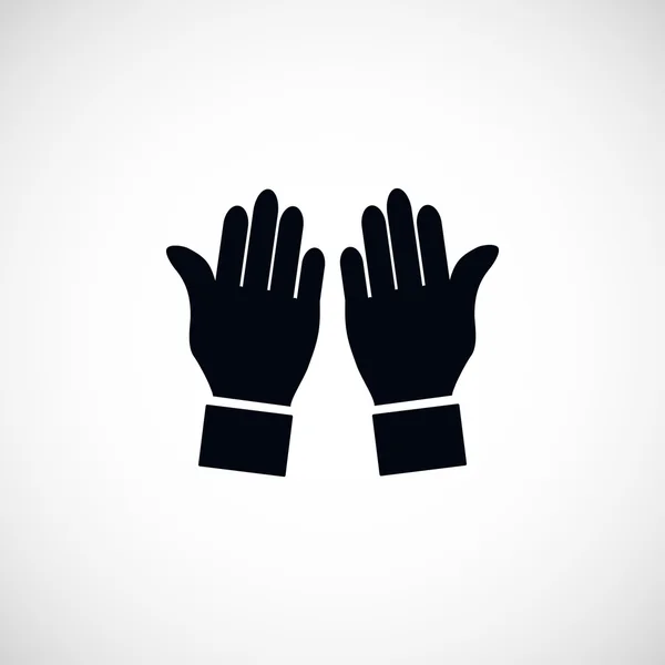 Pictogram van een hand vector — Stockfoto