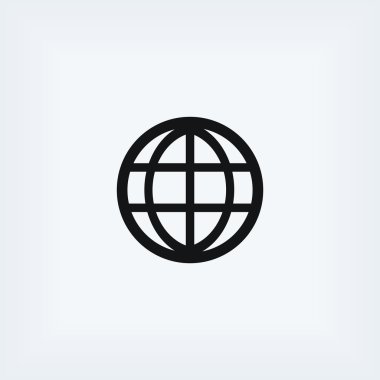 Dünya Vektör Simgesi