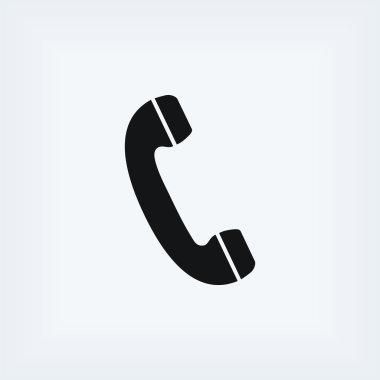 telefon alıcısı vektör simgesi