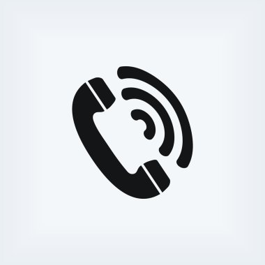 telefon alıcısı vektör simgesi