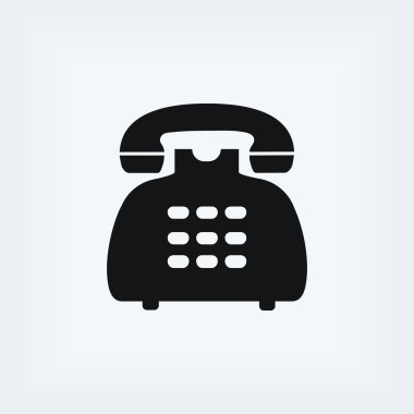 Telefon simge vektör