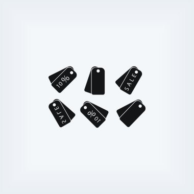 alışveriş simgeler vektör