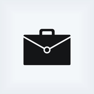 çanta simge vektör