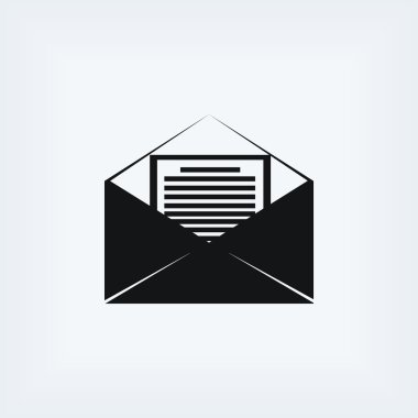 posta işareti simgesi,