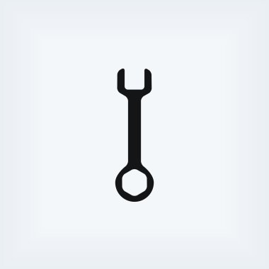 İngiliz anahtarı anahtar işareti simgesi