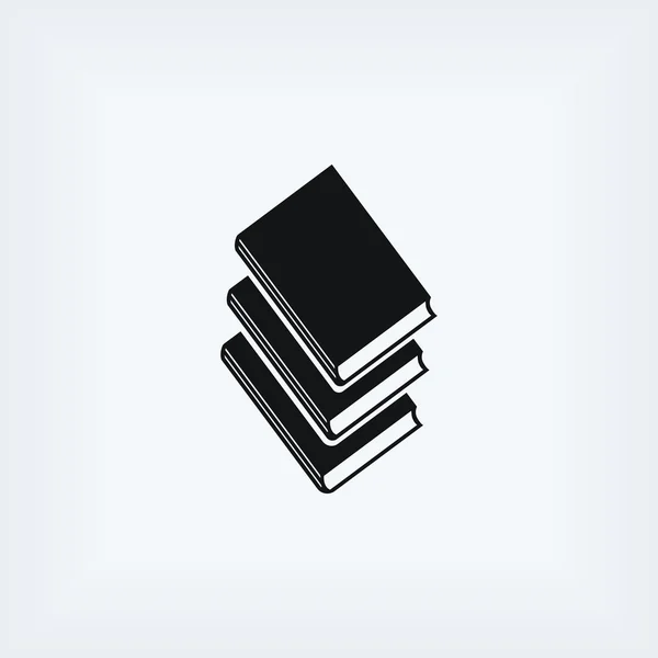 Books icons in vector. — Stock Photo, Image