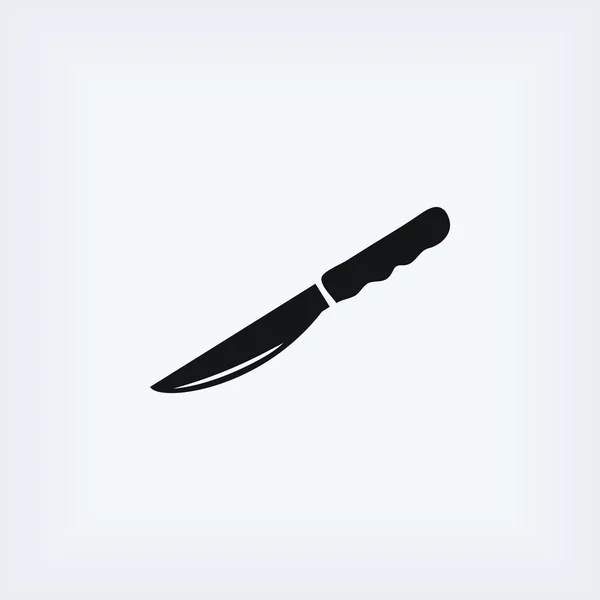 Knife icon vector — Stock Photo, Image