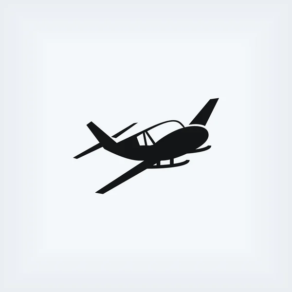 Icono de avión vector —  Fotos de Stock