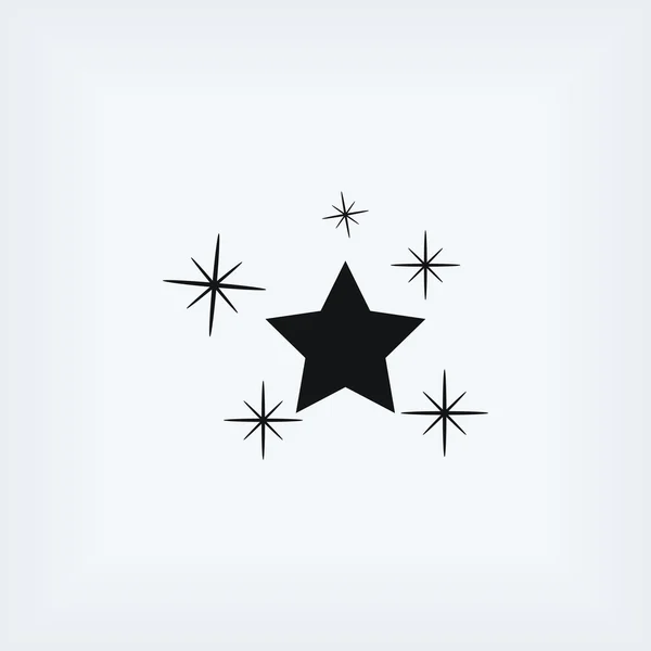 Star vector icon — Stock Photo, Image