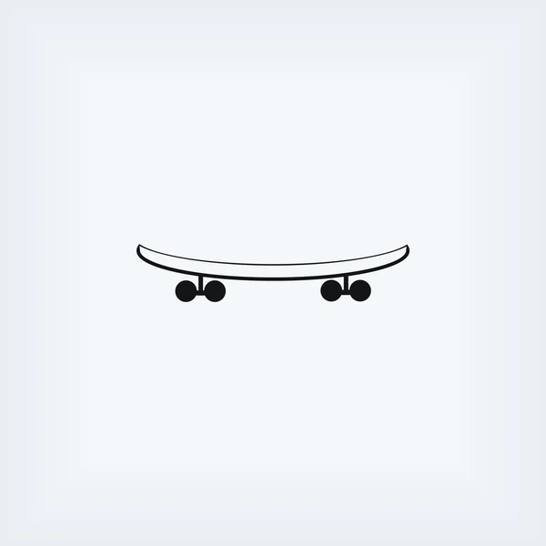 Skateboard vektorové ikony — Stock fotografie