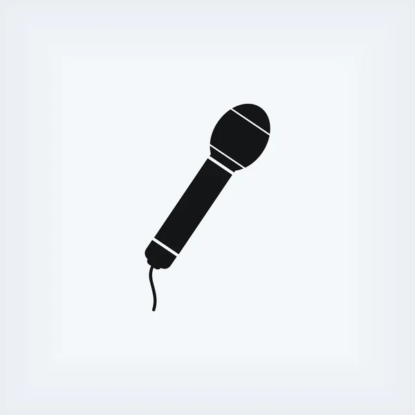 Microphone vector icon — Stock Photo, Image