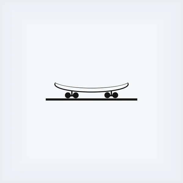 Εικονίδιο του skateboard — Φωτογραφία Αρχείου