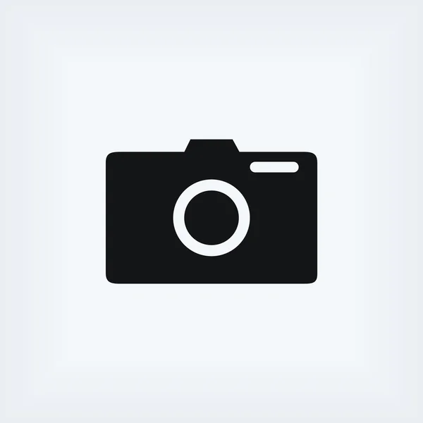 Photo camera vectoe icon — Stock Photo, Image
