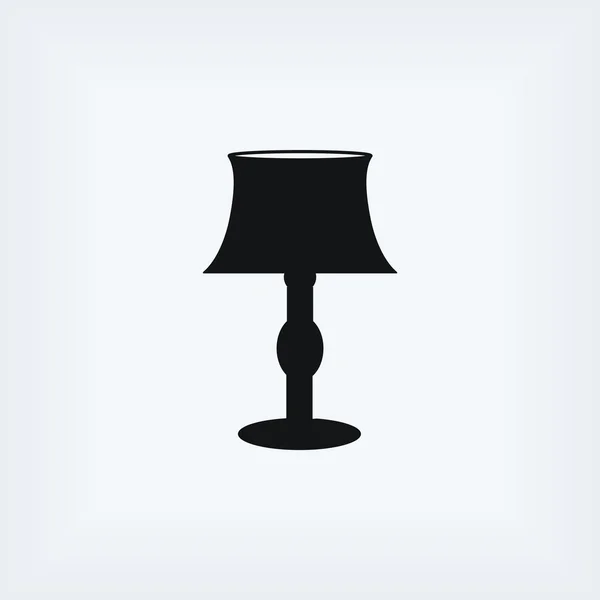 Tabelpictogram lamp — Stockfoto