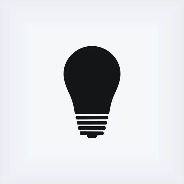 Ikona žárovky — Stock fotografie