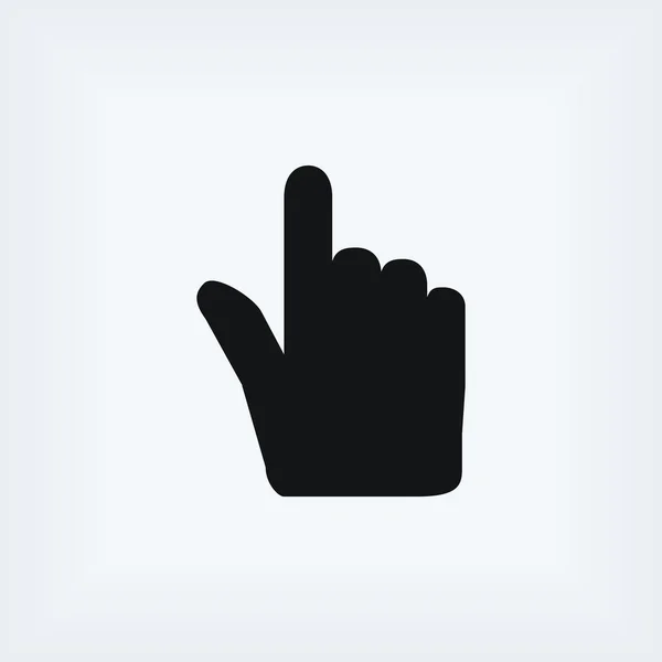 Hand-Cursor-Vektorsymbol — Stockfoto