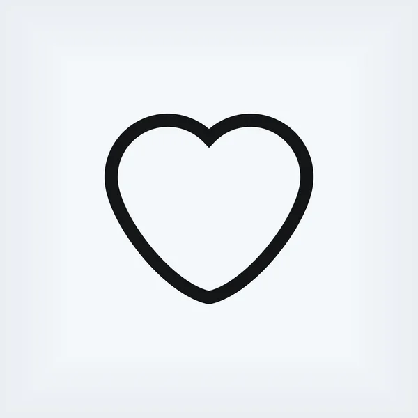 Heart icons vector — Stock Photo, Image