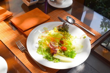 afternool teras yemek zamanı