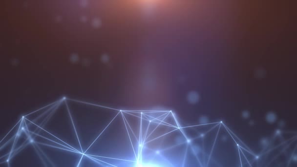 Plexus abstrait réseau fond 07 