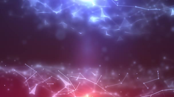 Plexus abstrait fond de réseau 01 