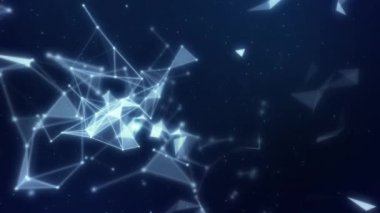 Pleksus ağ arka plan 13 soyut