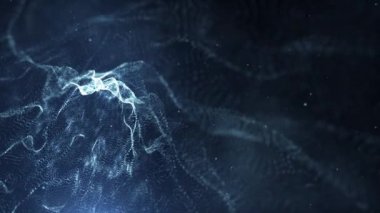 Toz parçacıkları soyut hareket ışık arka plan