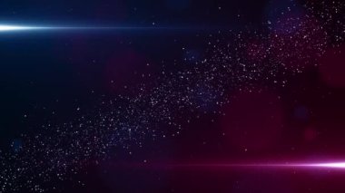 Parçacık olayı karavanı başlıkları sinematik açılışlar konser sonu kredi arkaplan döngüsü