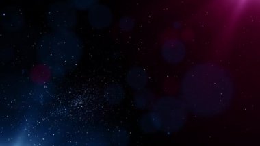 Parçacık olayı karavanı başlıkları sinematik açılışlar konser sonu kredi arkaplan döngüsü